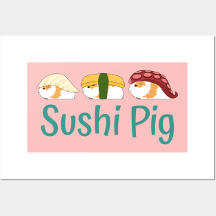 Sushi Guinea Pig Posters and Art